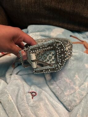 Rhinestone BB belt